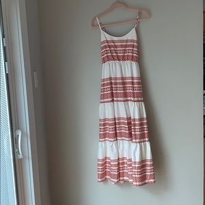 Tribal boho maxi dress